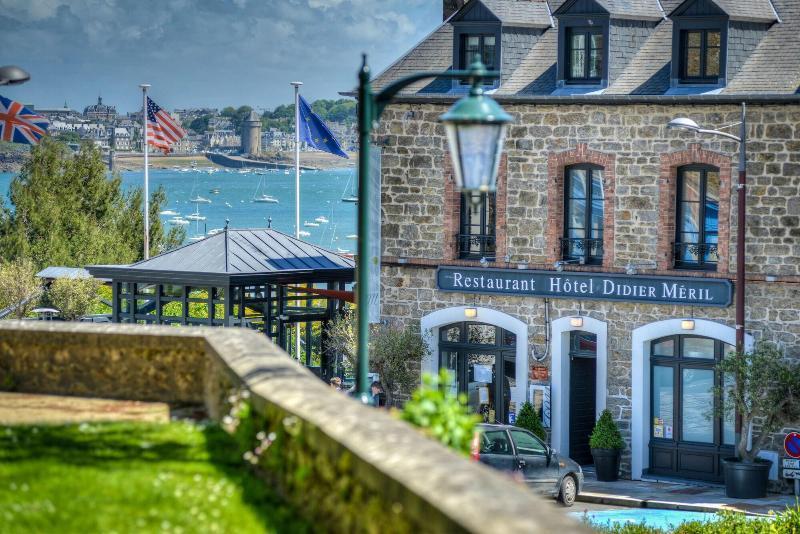 Restaurant Hotel Didier Meril Dinard Eksteriør bilde