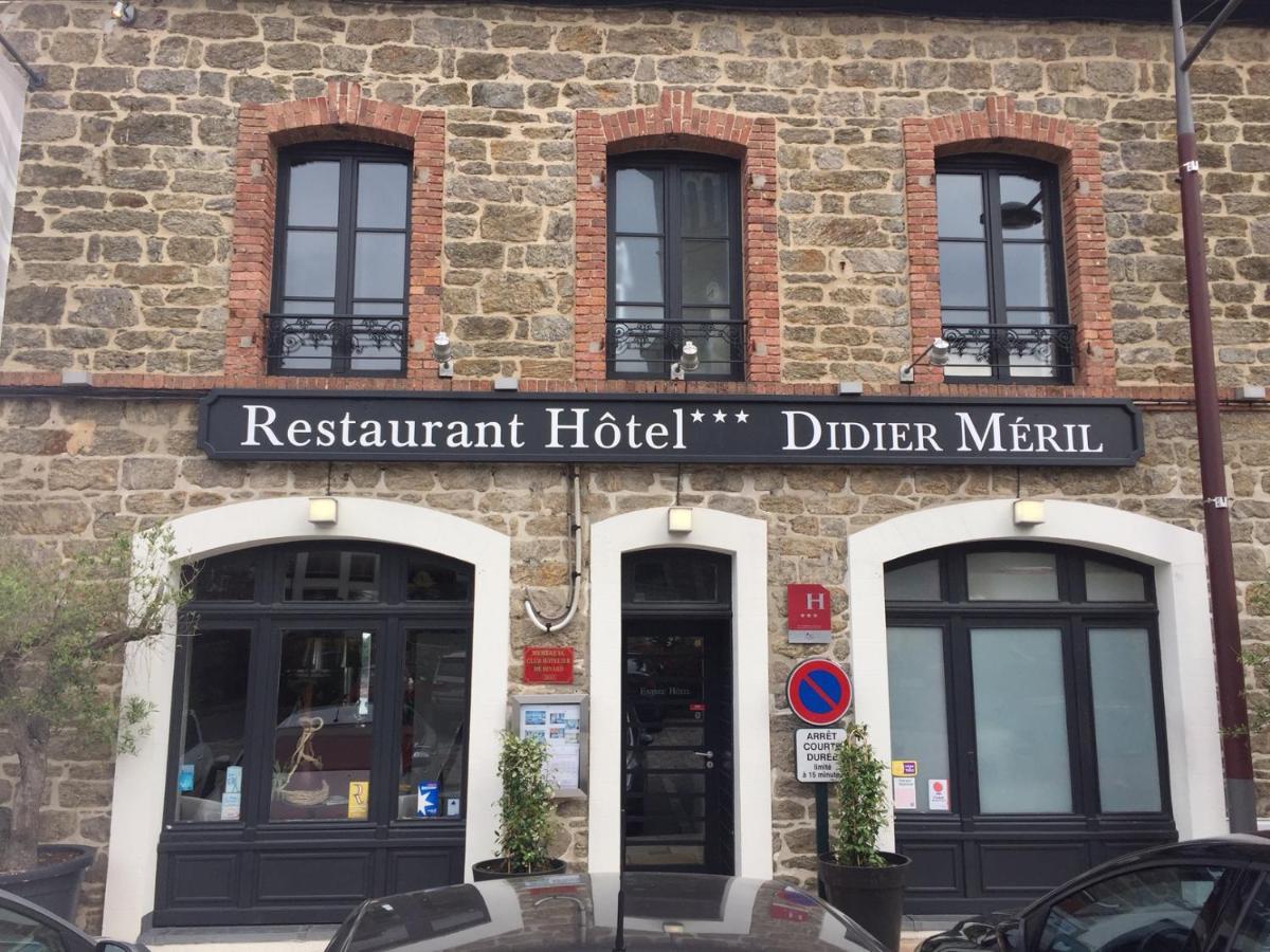 Restaurant Hotel Didier Meril Dinard Eksteriør bilde